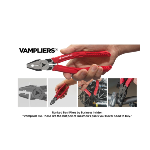 VAMPLIERS VT-001-8 Pro 8 In. Screw Extraction and Linemans Pliers