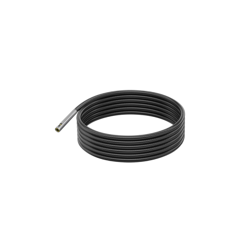 Rotating Dual-Lens Flexible Inspection Camera Probes