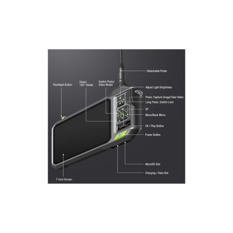NTS700 Inspection Camera with 7-inch Screen